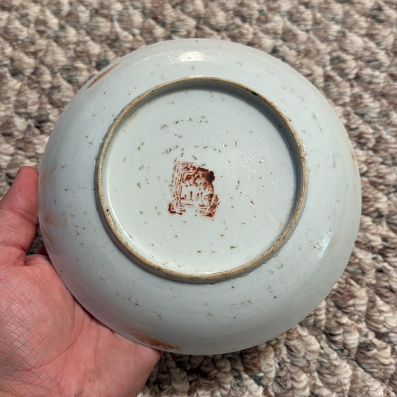 Rare Antique 3 Chinese Porcelain 18c-19c Plates China Antique Kitchen - Picture 11 of 12